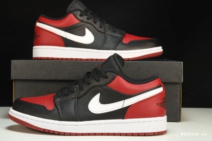 Low Toe” Bred Jordan 1 “Alternate 0827